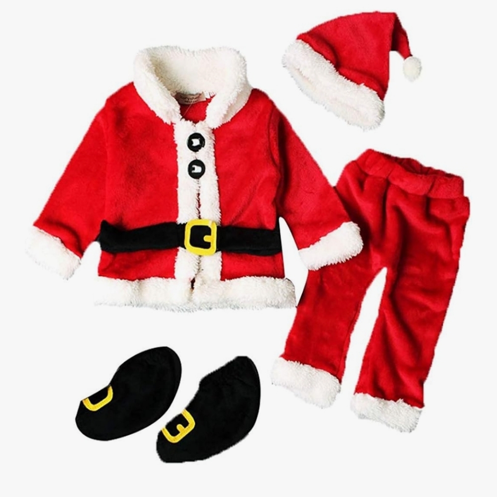 Baby Boy/Girl Christmas Outfit Cute Santa Claus Cosplay Dress Up